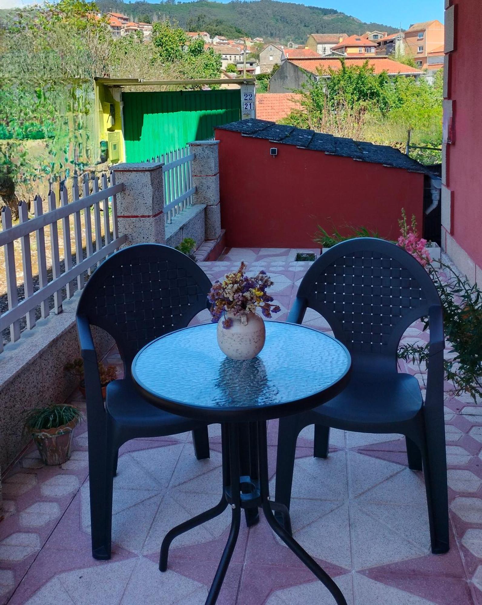 Casa Da Bouza Vistas A La Ria Villa Moaña Buitenkant foto